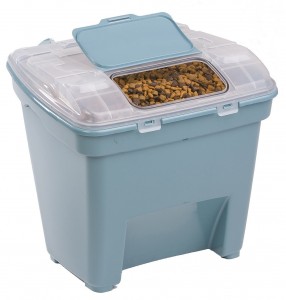 Smart Blue Dog Food Storage